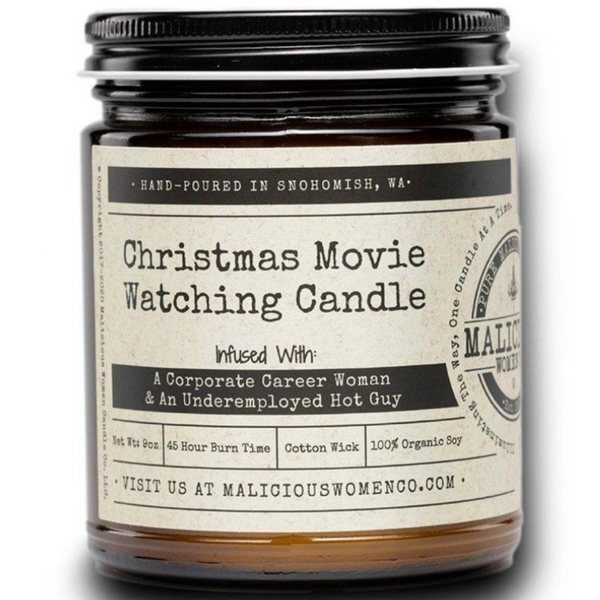 CHRISTMAS MOVIE WATCHING CANDLE