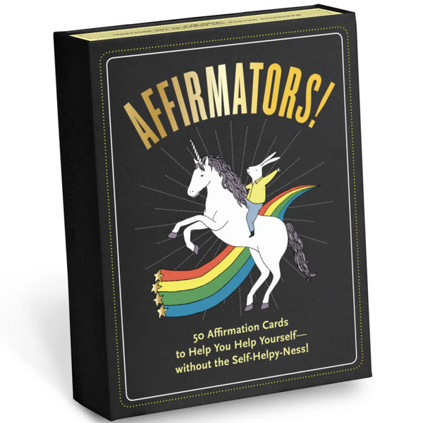 AFFIRMATORS - 50 AFFIRMATION CARDS TO HELP YOU HELP YOURSELF