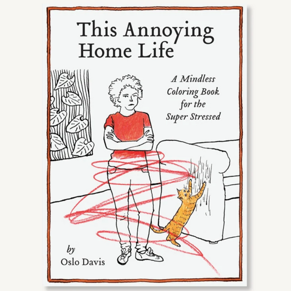 THIS ANNOYING HOME LIFE COLORING + ACTIVITY BOOK