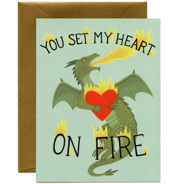 DRAGON HEART VALENTINE'S DAY CARD