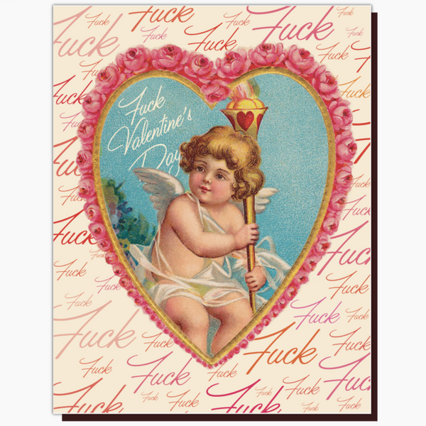 ANGEL FUCK VALENTINE'S DAY CARD