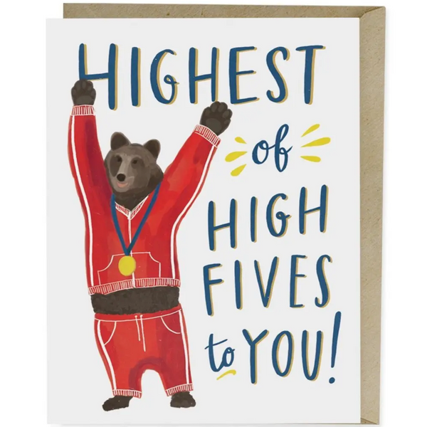 HIGHEST OF HIGH FIVES CARD