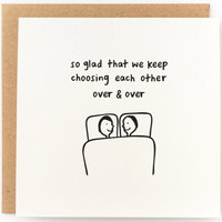 Choosing Each Other Card