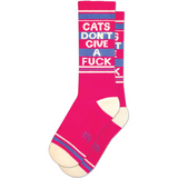 CATS DON'T GIVE A FUCK GYM SOCKS