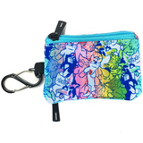 Rainbow Cat Nap Clip Wallet