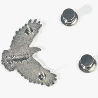Cosmic Crow Enamel Pin