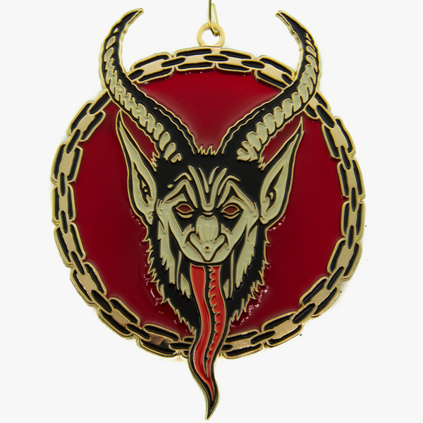 Krampus Translucent Acrylic Ornament