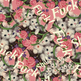 WRAPPING PAPER SHEET - SHIT FUCK KITTENS