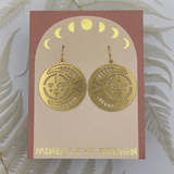 SUN + MOON EARRINGS