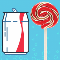 OLD FASHIONED LOLLIPOP - CHERRY COLA