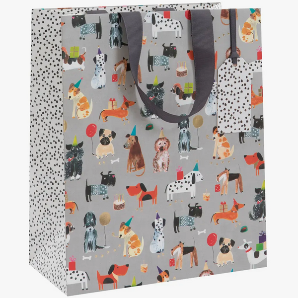 PARTY DOGS LARGE GIFT BAG