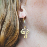 Mushroom Earrings