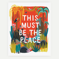 THIS MUST BE THE PLACE PRINT