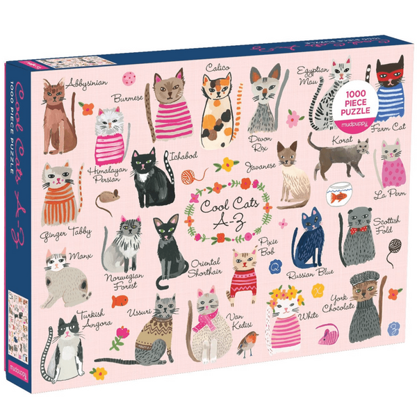 COOL CATS A-Z PUZZLE
