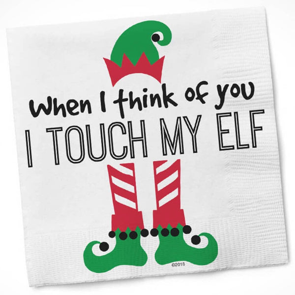 TOUCH MY ELF PAPER NAPKIN PACK