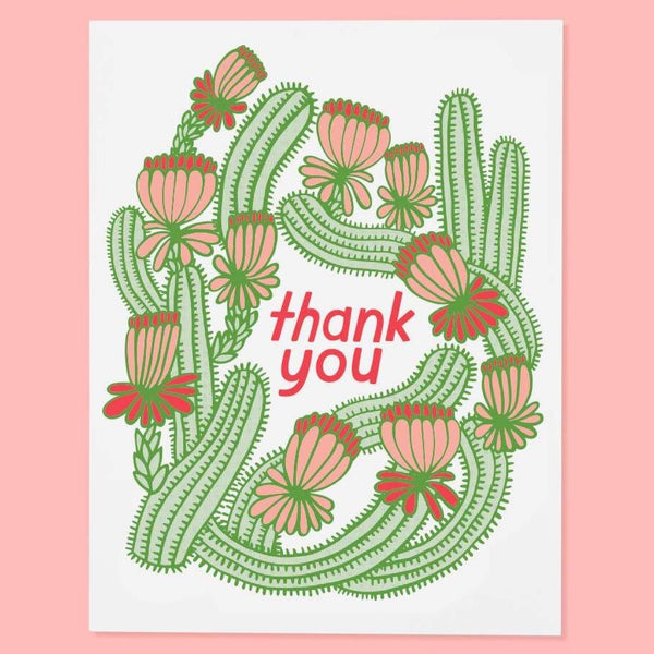 CACTUS THANK YOU CARDS - BOXED SET