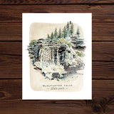 Rosalie Haizlett  Print - Blackwater Falls