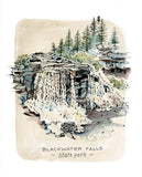 Rosalie Haizlett  Print - Blackwater Falls