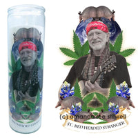 SAINT RED HEADED STRANGER CANDLE