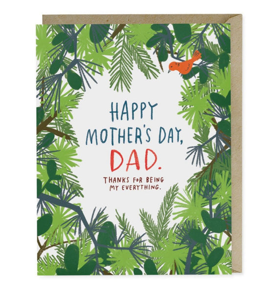 HAPPY MOTHER'S DAY, DAD CARD